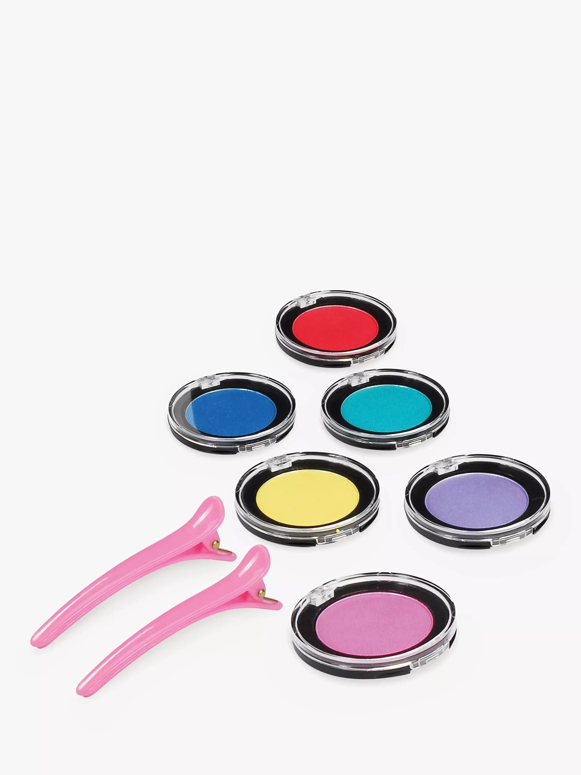 Fablab hair color chalks kit with 6 temporary shades - British product