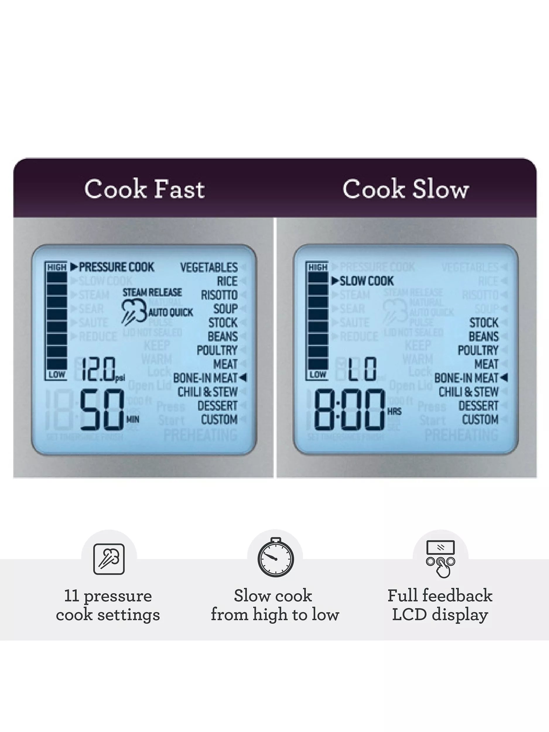 Sage slow cooker Fast Slow Pro 6L, imported from the UK