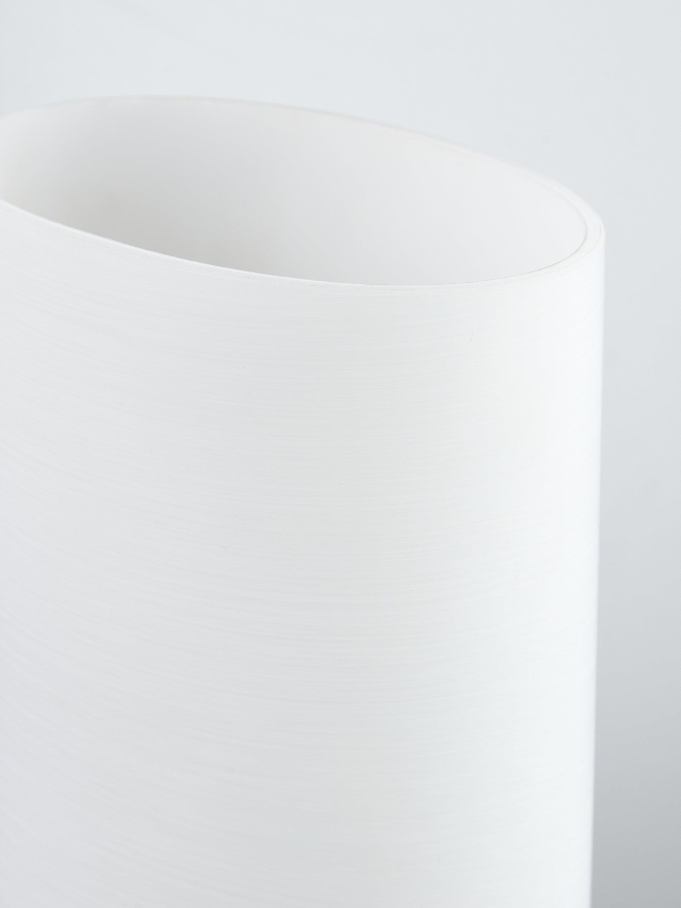 John Lewis Danny Oval touch table lamp satin nickel - British product