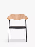 Case Robin Day 675 chair walnut veneer leather, imported from the UK
