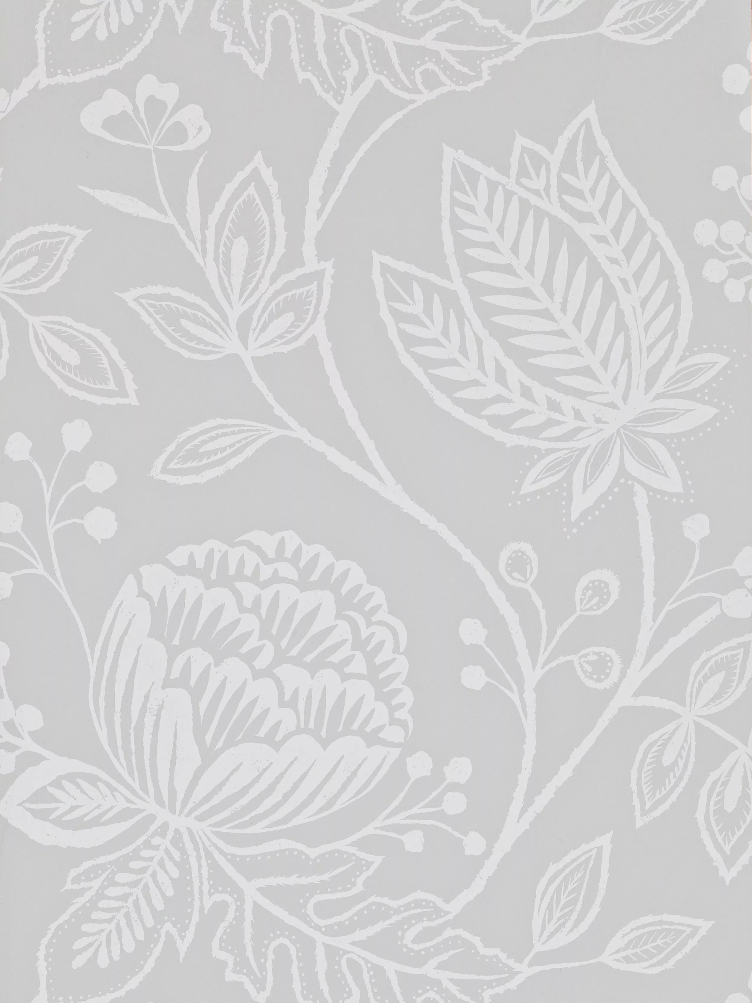 Harlequin dramatisk blomster- og blad-tapet, britisk versjon