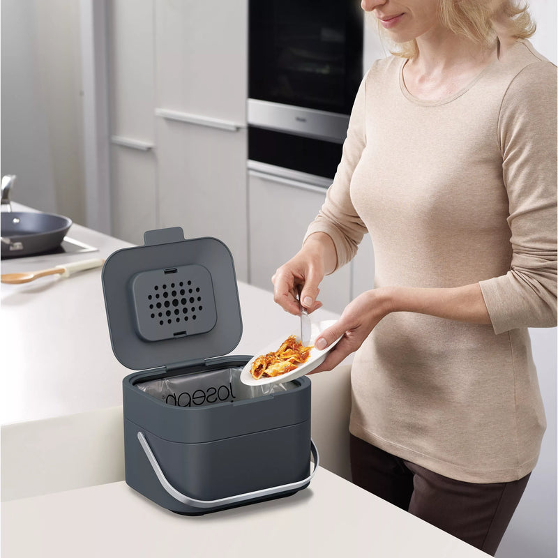Joseph Joseph Stack Food Waste Caddy 4L, UK version