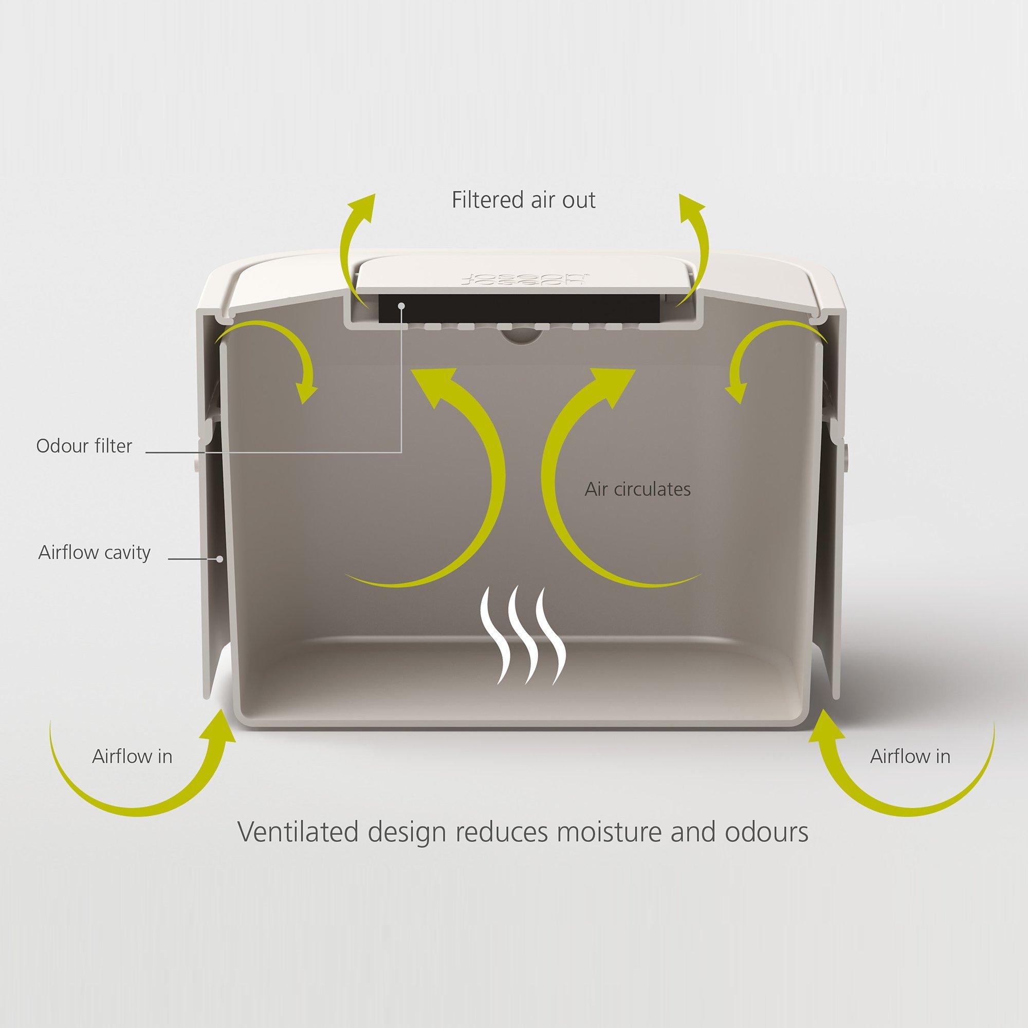 Joseph Joseph Stack Food Waste Caddy 4L, UK version