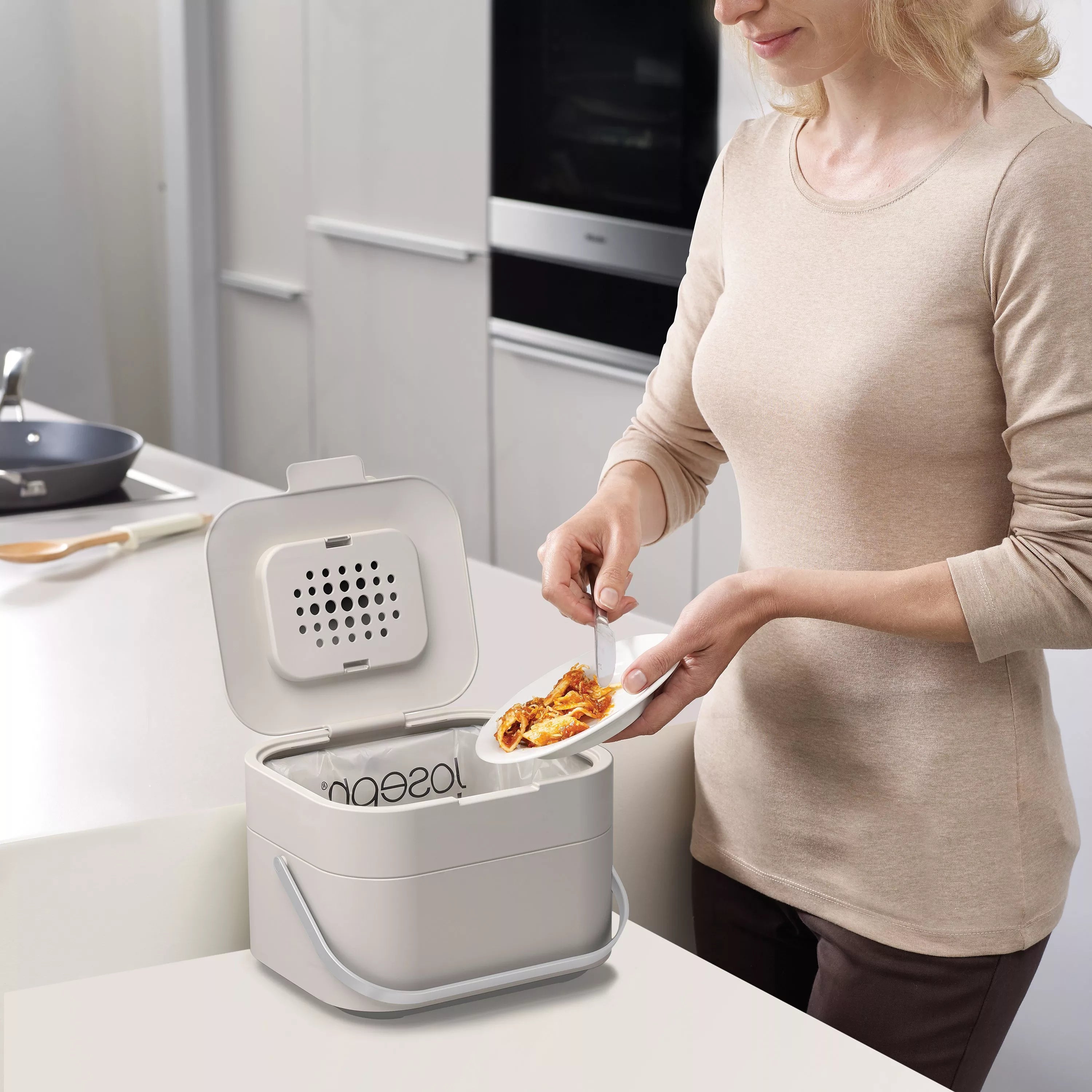Joseph Joseph Stack Food Waste Caddy 4L, UK version