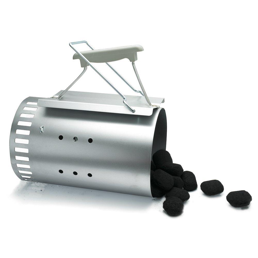 Weber Rapidfire chimney starter set for charcoal BBQ, UK version