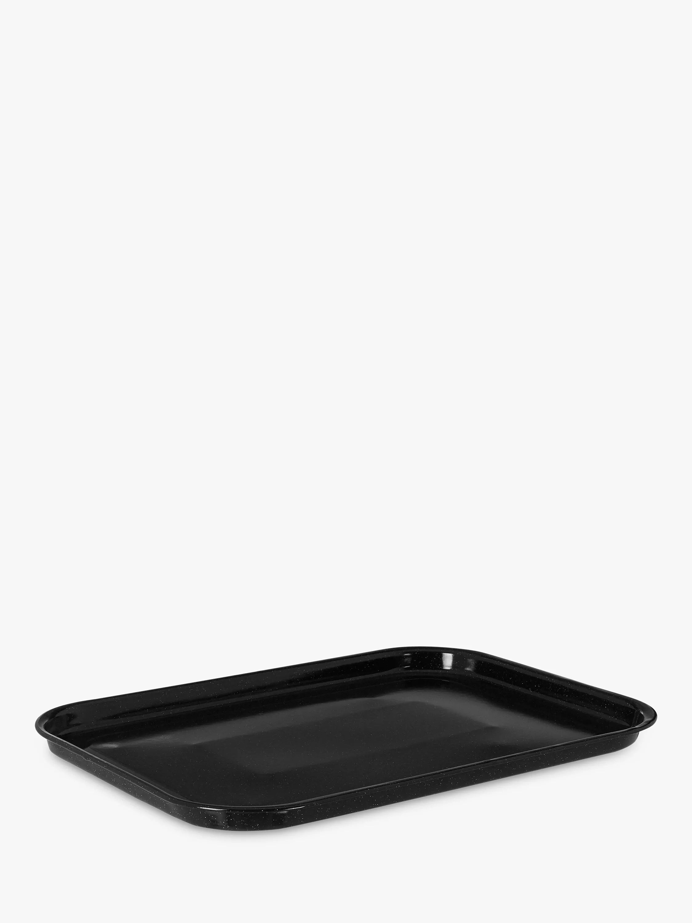 John Lewis vitreous enamel non-stick oven tray 42cm, imported from the UK