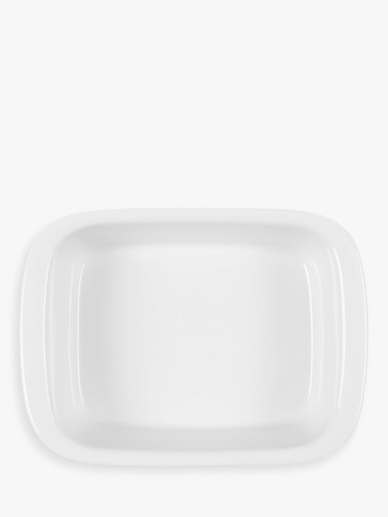 John Lewis porcelain individual roaster dish 18.5cm (British brand)
