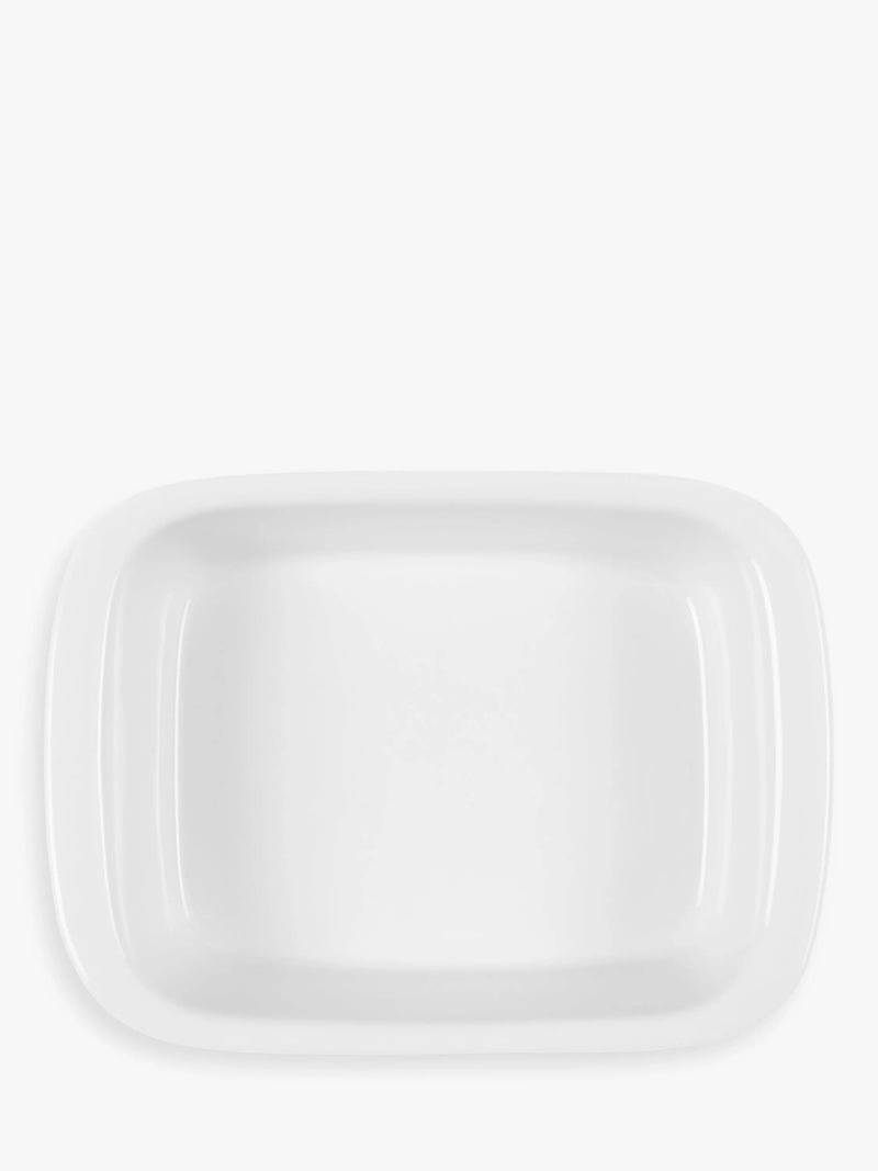 John Lewis porcelain individual roaster dish 18.5cm (British brand)