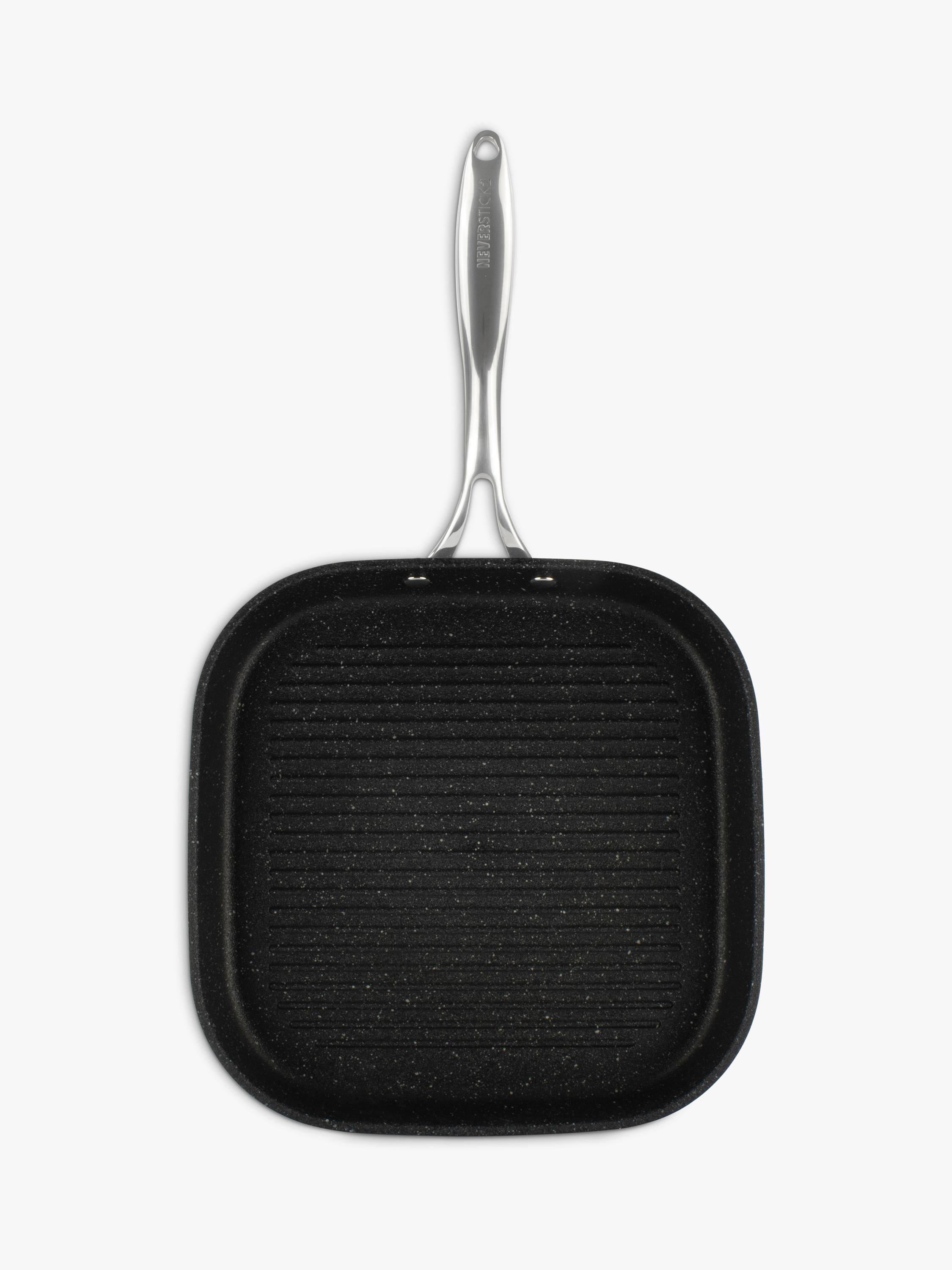 Eaziglide square non-stick grill pan 28cm - British product