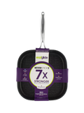Eaziglide square non-stick grill pan 28cm - British product