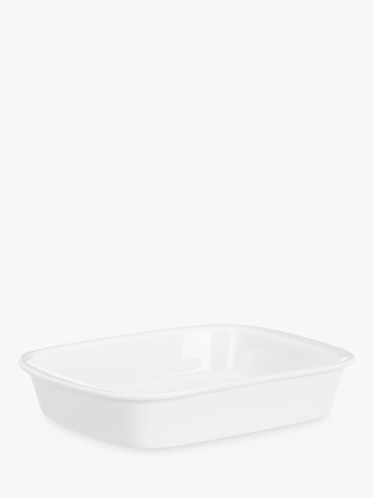 John Lewis porcelain roaster dish 26cm, imported from the UK
