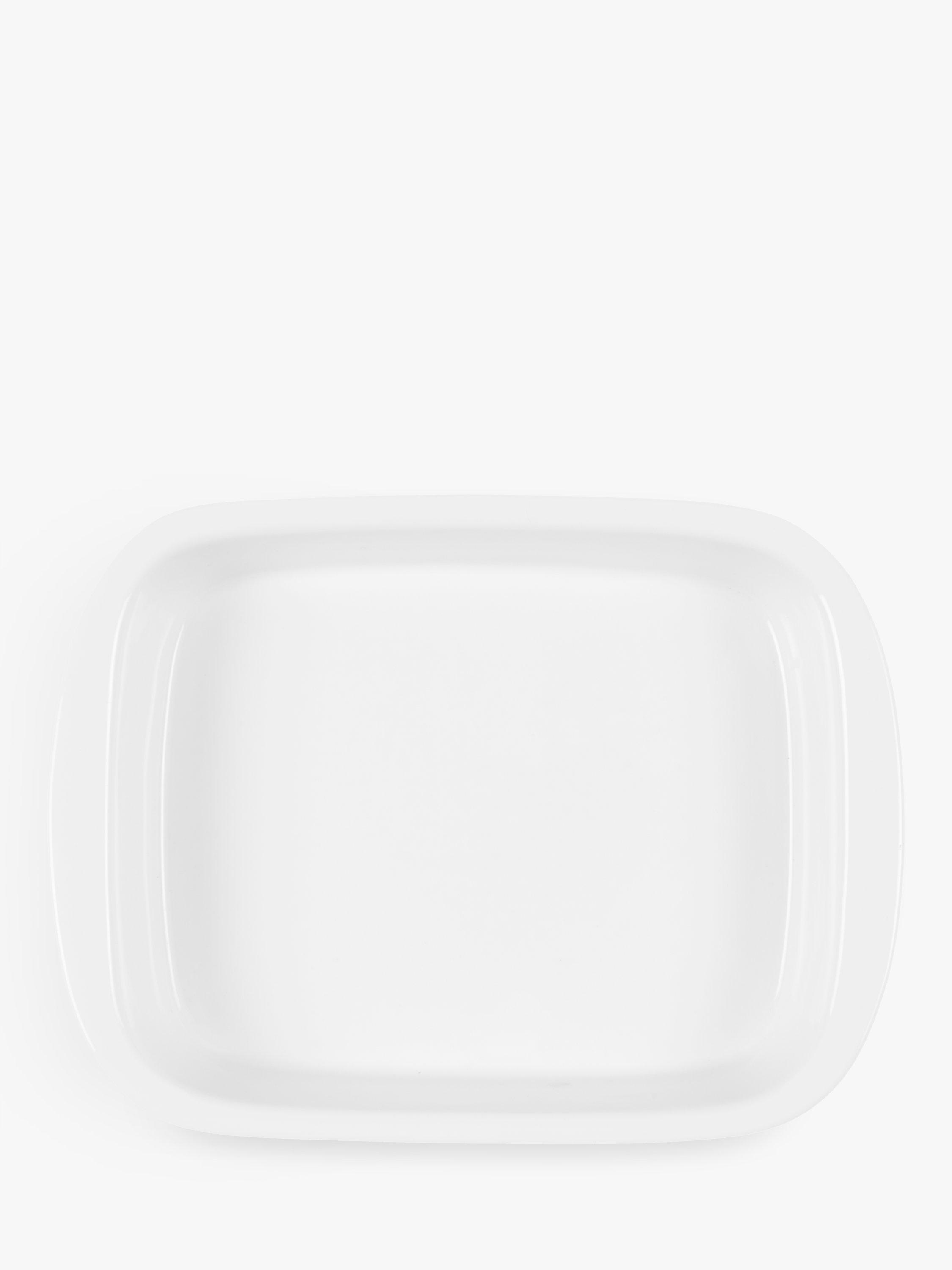 John Lewis porcelain roaster dish 26cm, imported from the UK