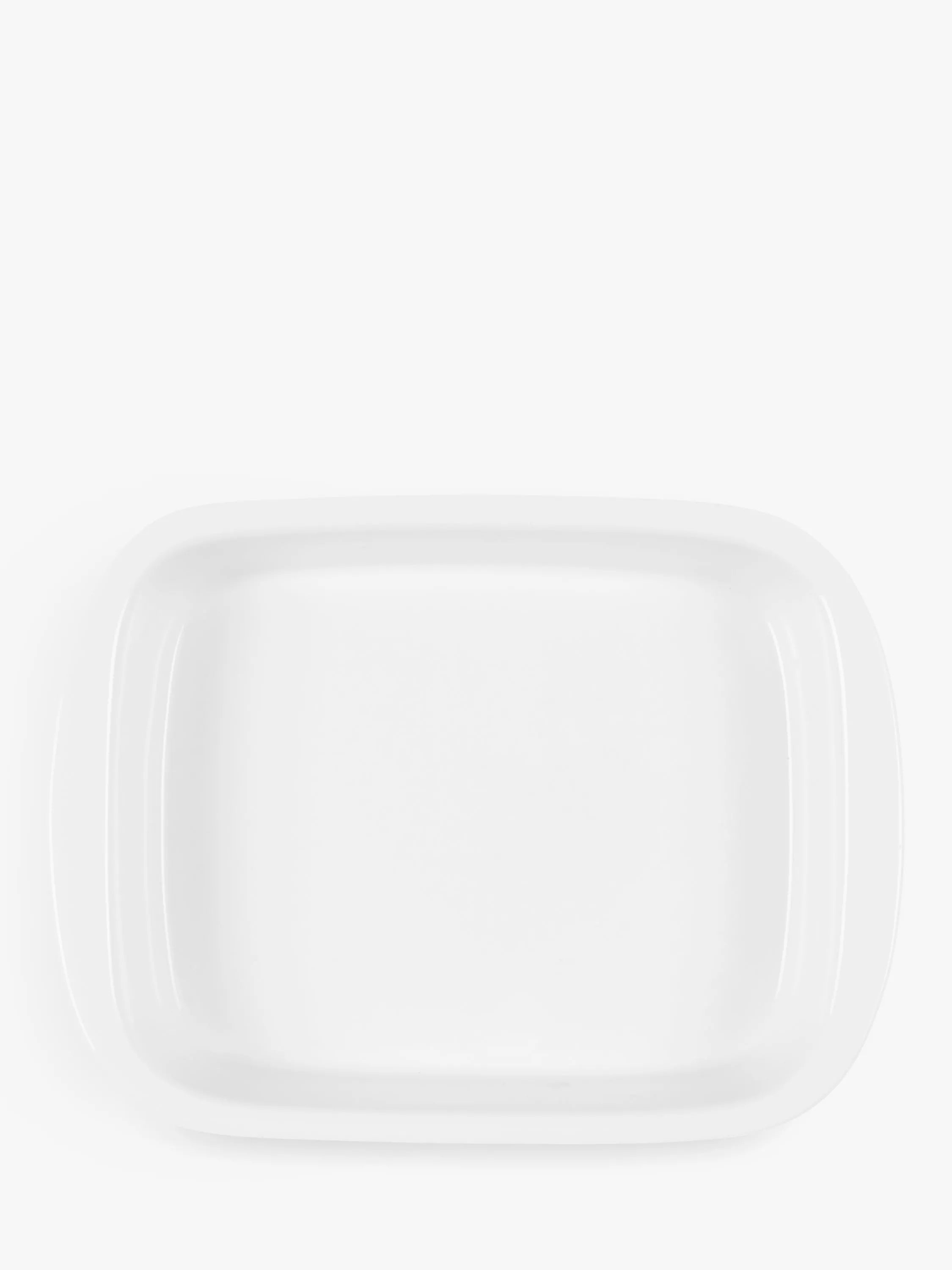 John Lewis porcelain roaster dish 26cm, imported from the UK