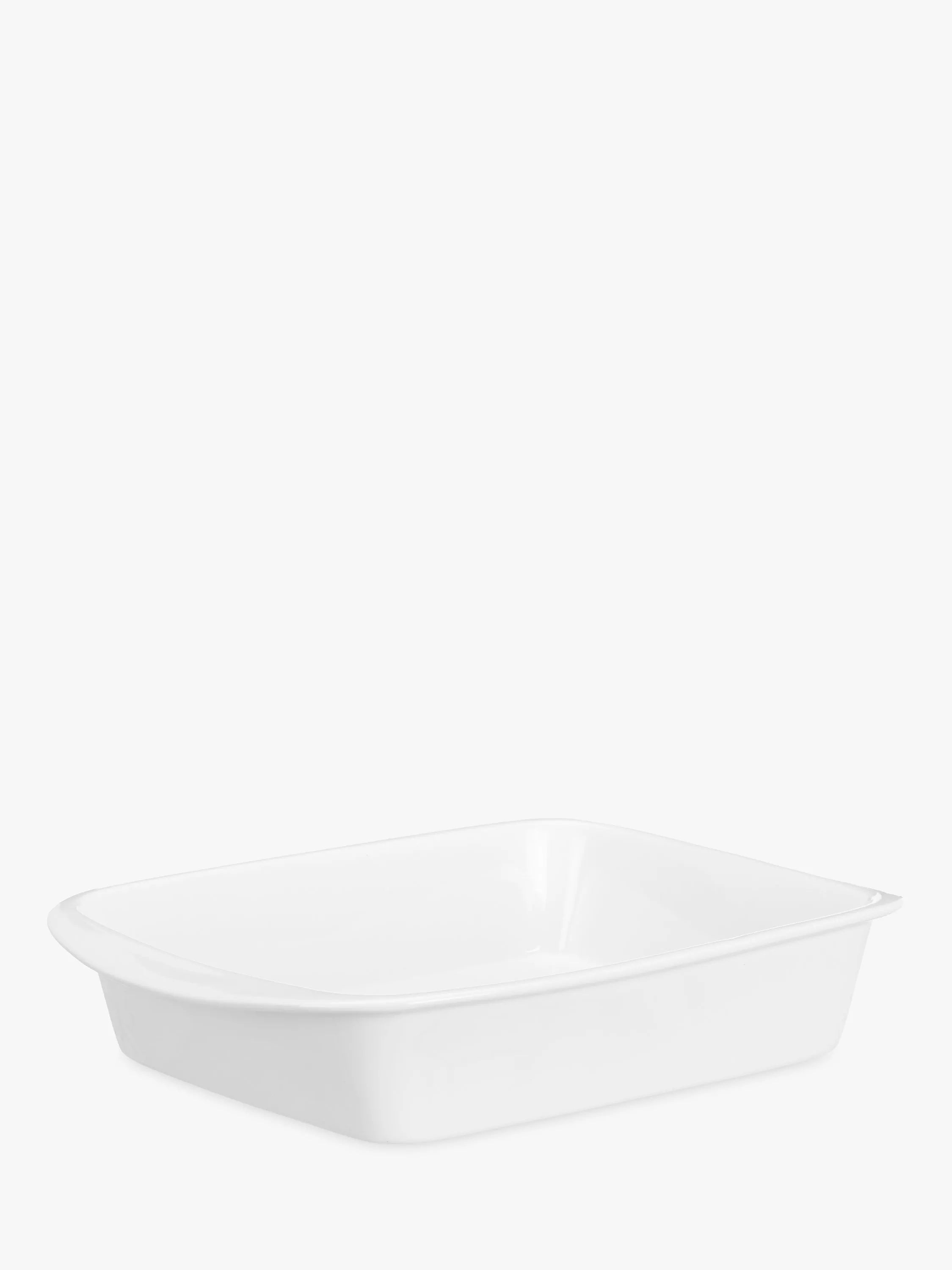John Lewis porcelain roaster white 36cm, UK version