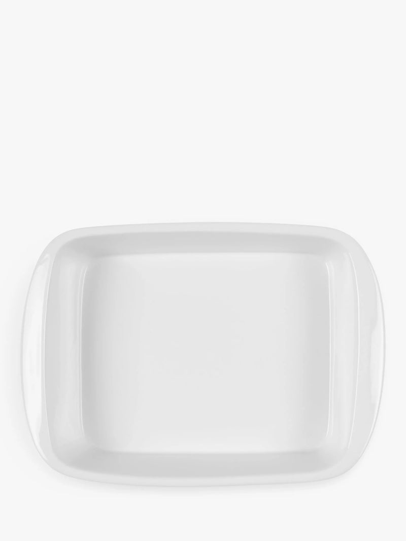 John Lewis porcelain roaster white 36cm, UK version
