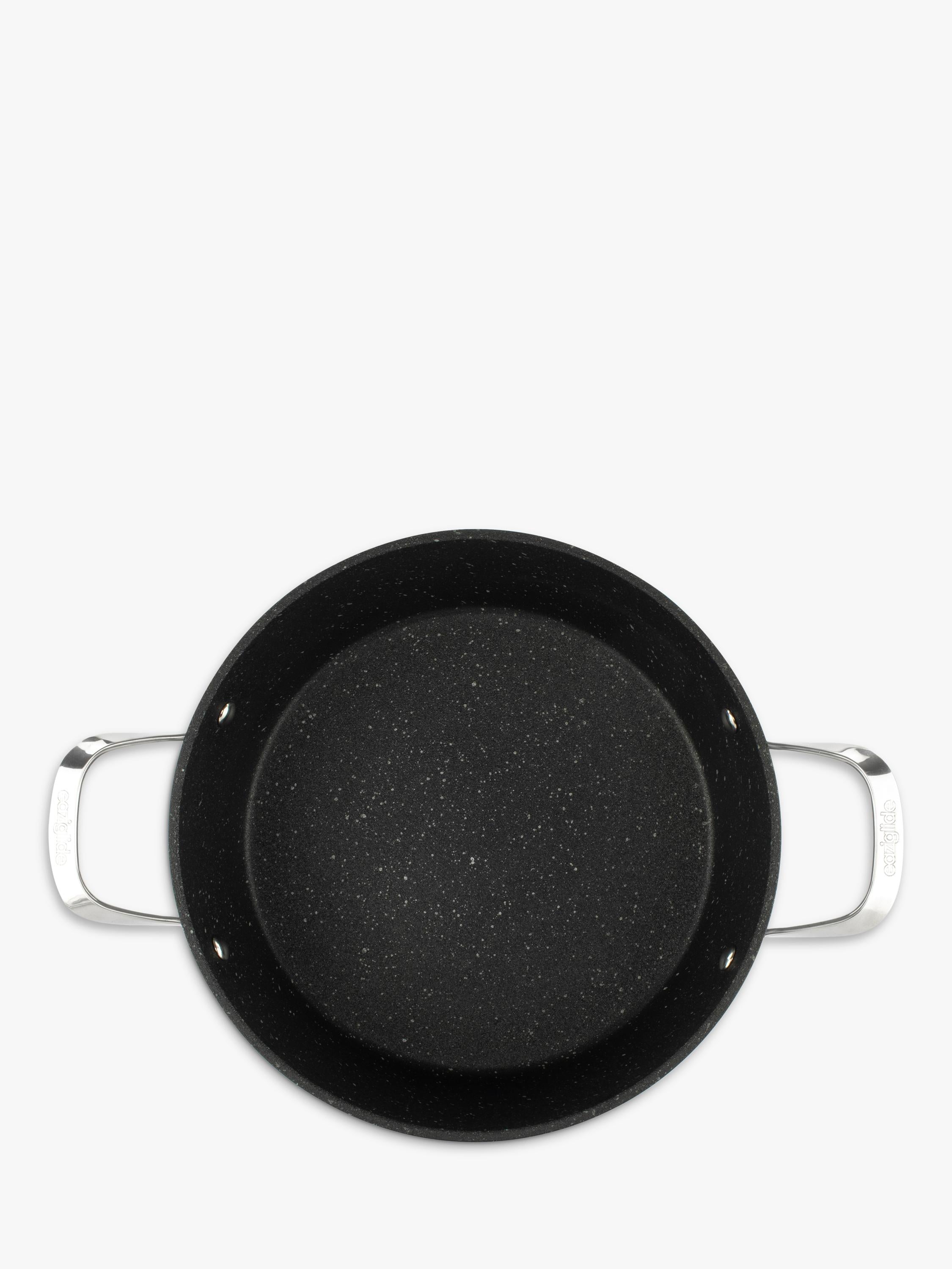 Eaziglide aluminium non-stick shallow casserole with lid 28cm - British product