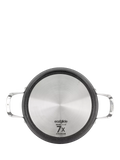 Eaziglide aluminium non-stick shallow casserole with lid 28cm - British product