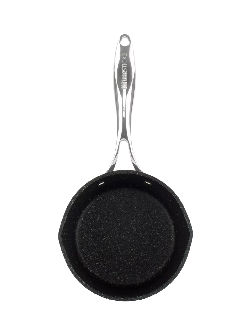 Eaziglide Neverstick2 Aluminium Non-Stick Milk Pan 16cm - British product