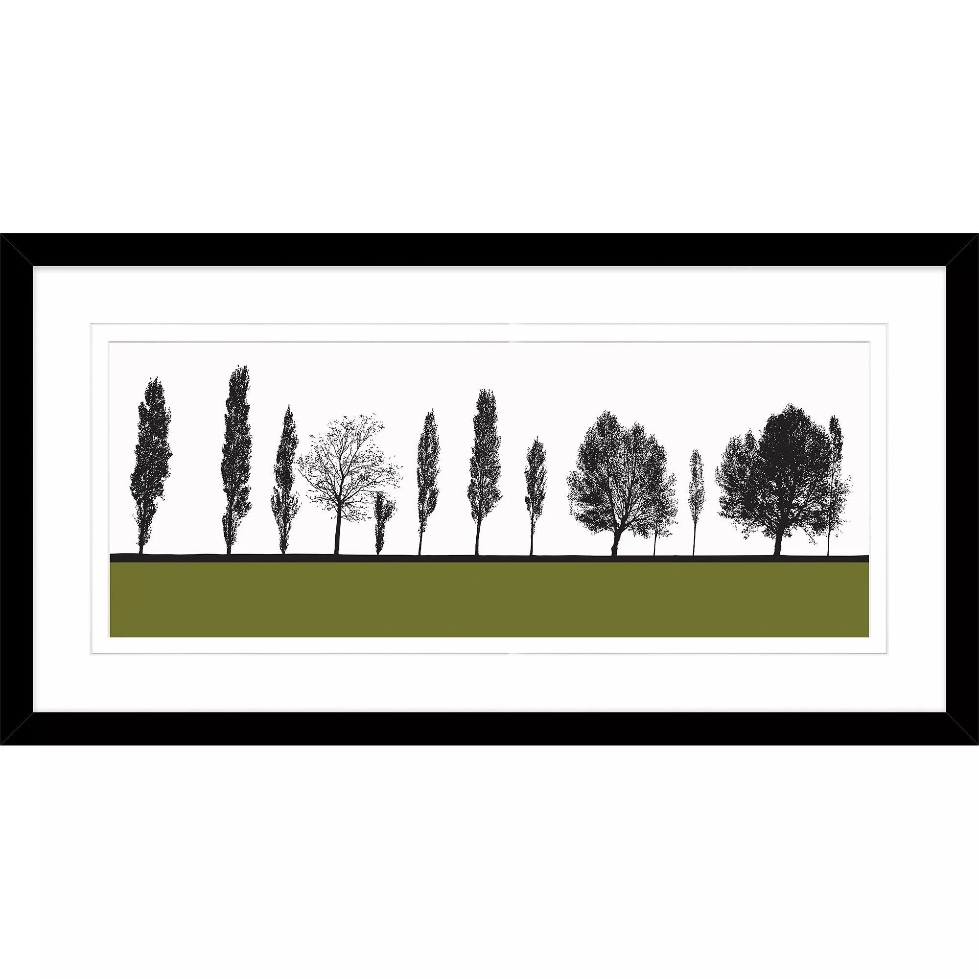 John Lewis Armley framed print 44x84cm (British brand)