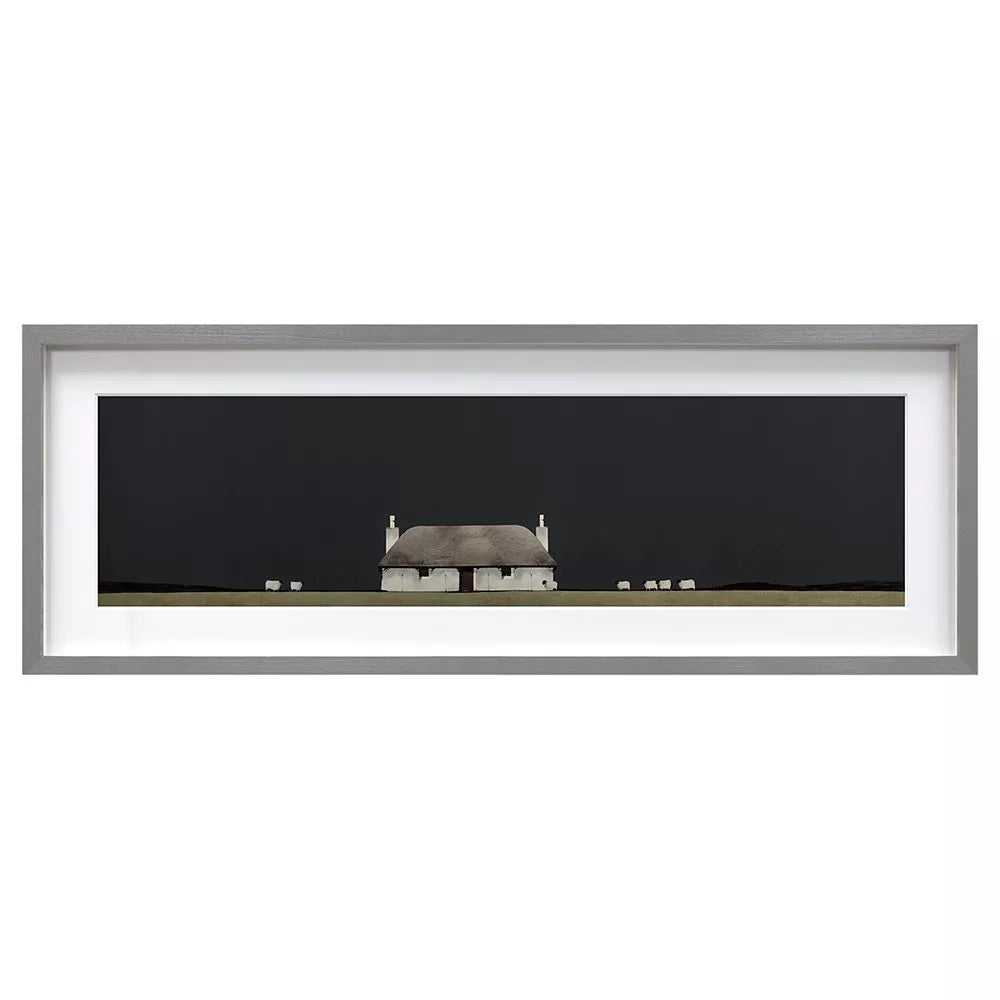 John Lewis framed print Island Croft 32x92cm - British product