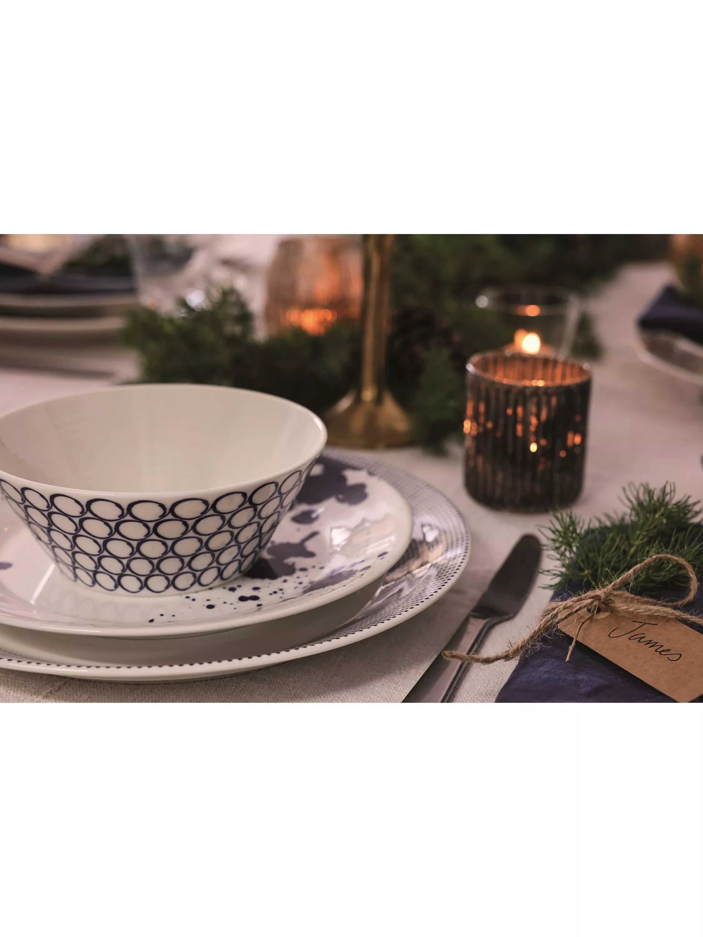 Royal Doulton Pacific Splash blue side plate 23.5cm - British product