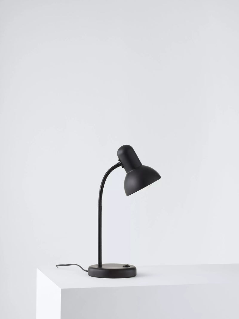 John Lewis Brandon metal desk lamp with adjustable head, UK version