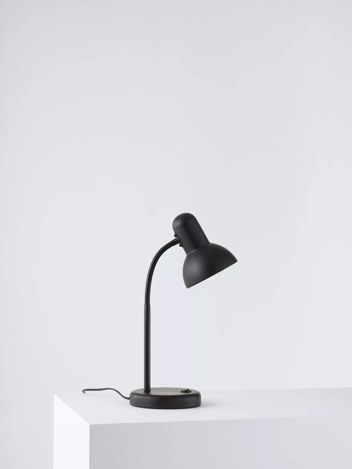 John Lewis Brandon metal desk lamp with adjustable head, UK version