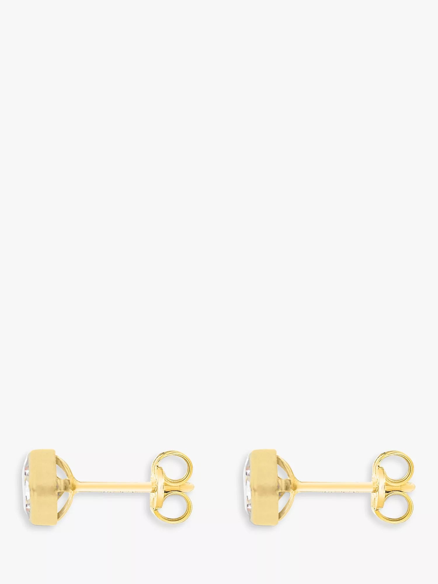 IBB 9ct yellow gold cubic zirconia jewellery set, UK version
