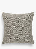 Diamond Pattern Woven Cushion with Duck Feather Filling