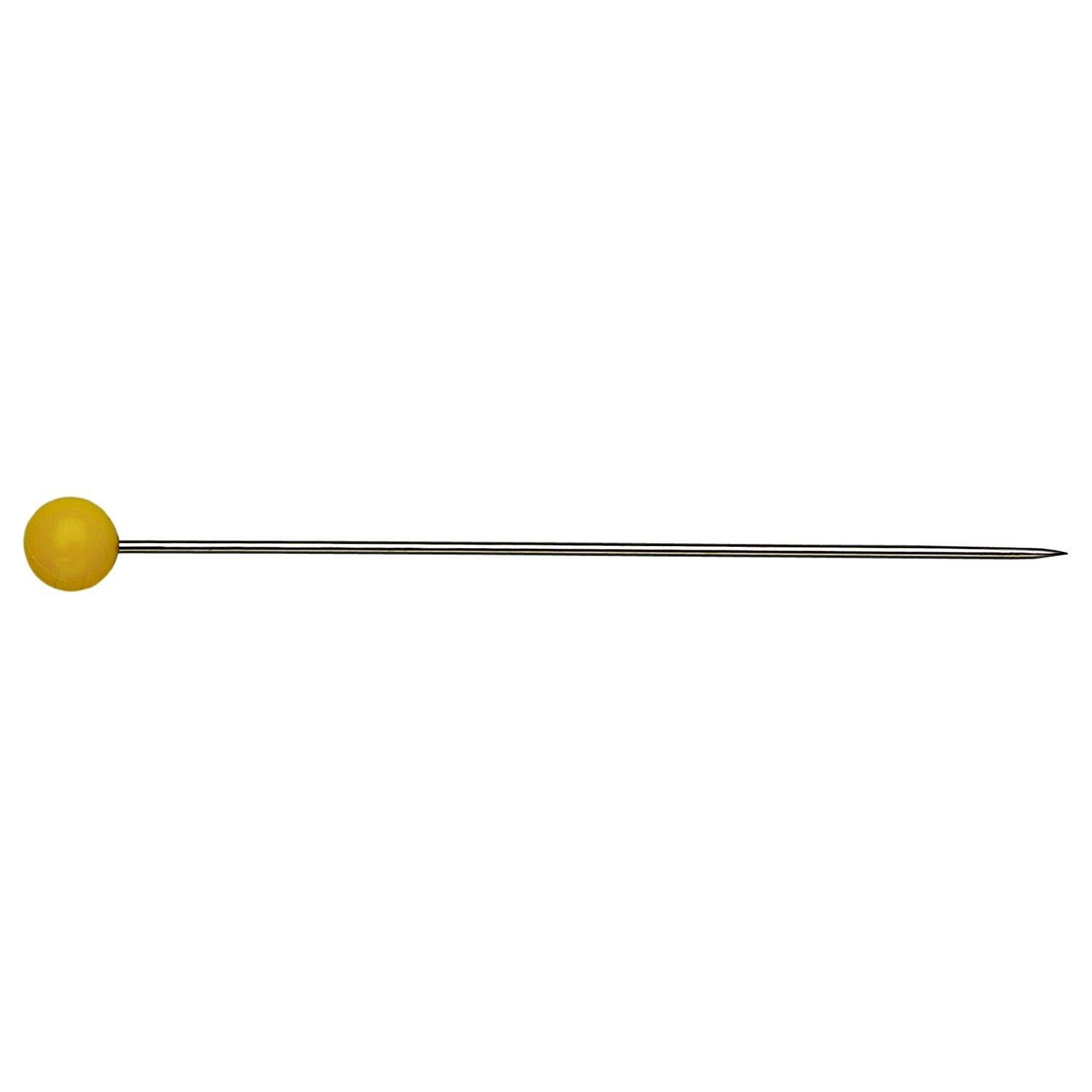 Prym plastic head quilting pins 0.65x45mm, imported from the UK