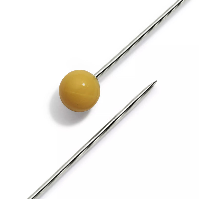 Prym plastic head quilting pins 0.65x45mm, imported from the UK