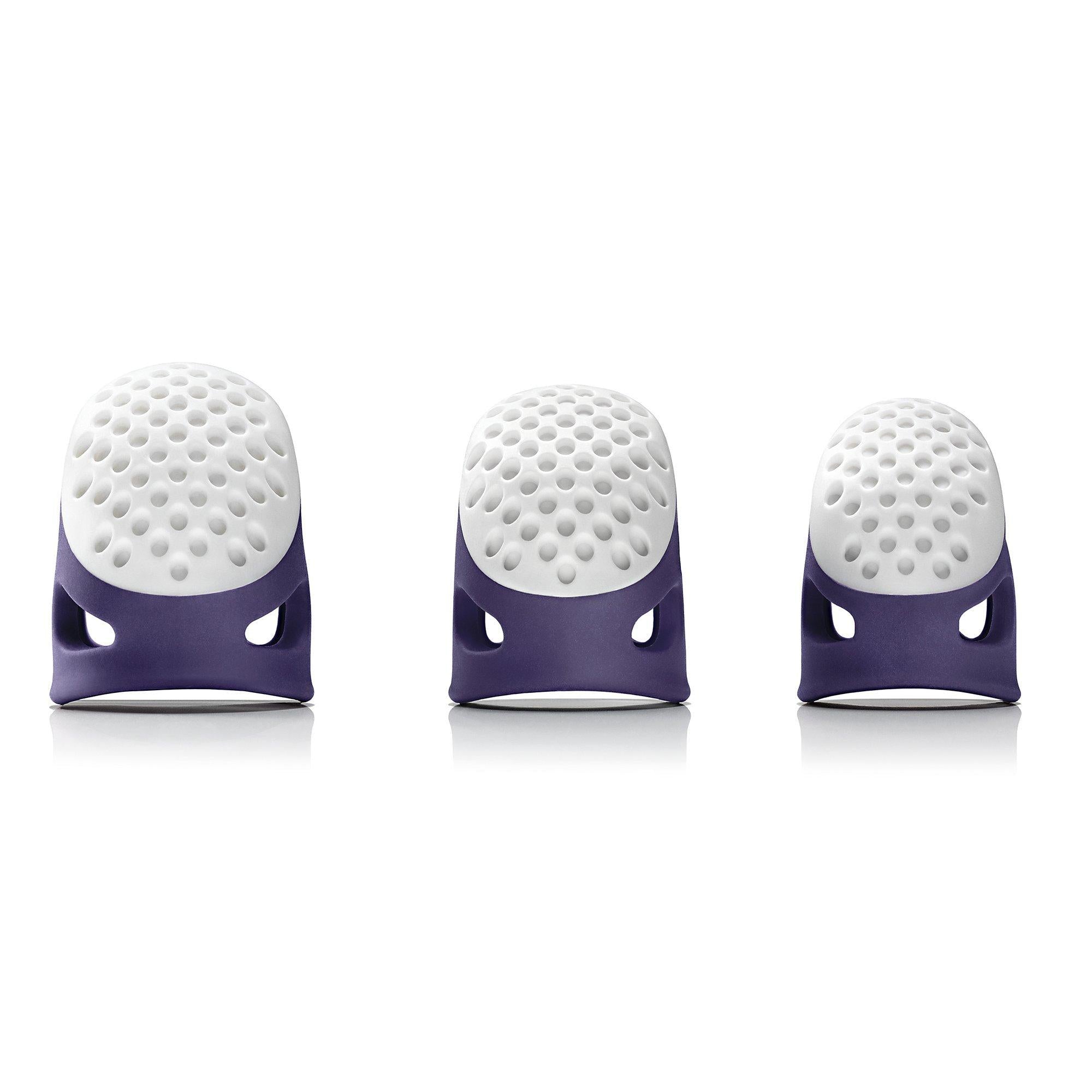 Prym small ergonomics thimble blue white (British brand)
