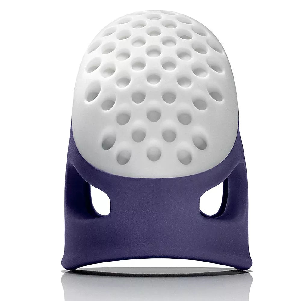 Prym small ergonomics thimble blue white (British brand)