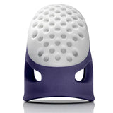 Prym small ergonomics thimble blue white (British brand)