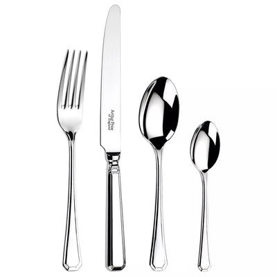 John Lewis Arthur Price Grecian Stainless Steel Cutlery Set 24 Piece 4 Place Settings- Buy online at McGrocer