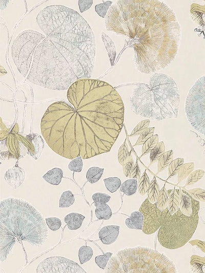 Dardanella Soft Motif Wallpaper with Metallic Shimmer