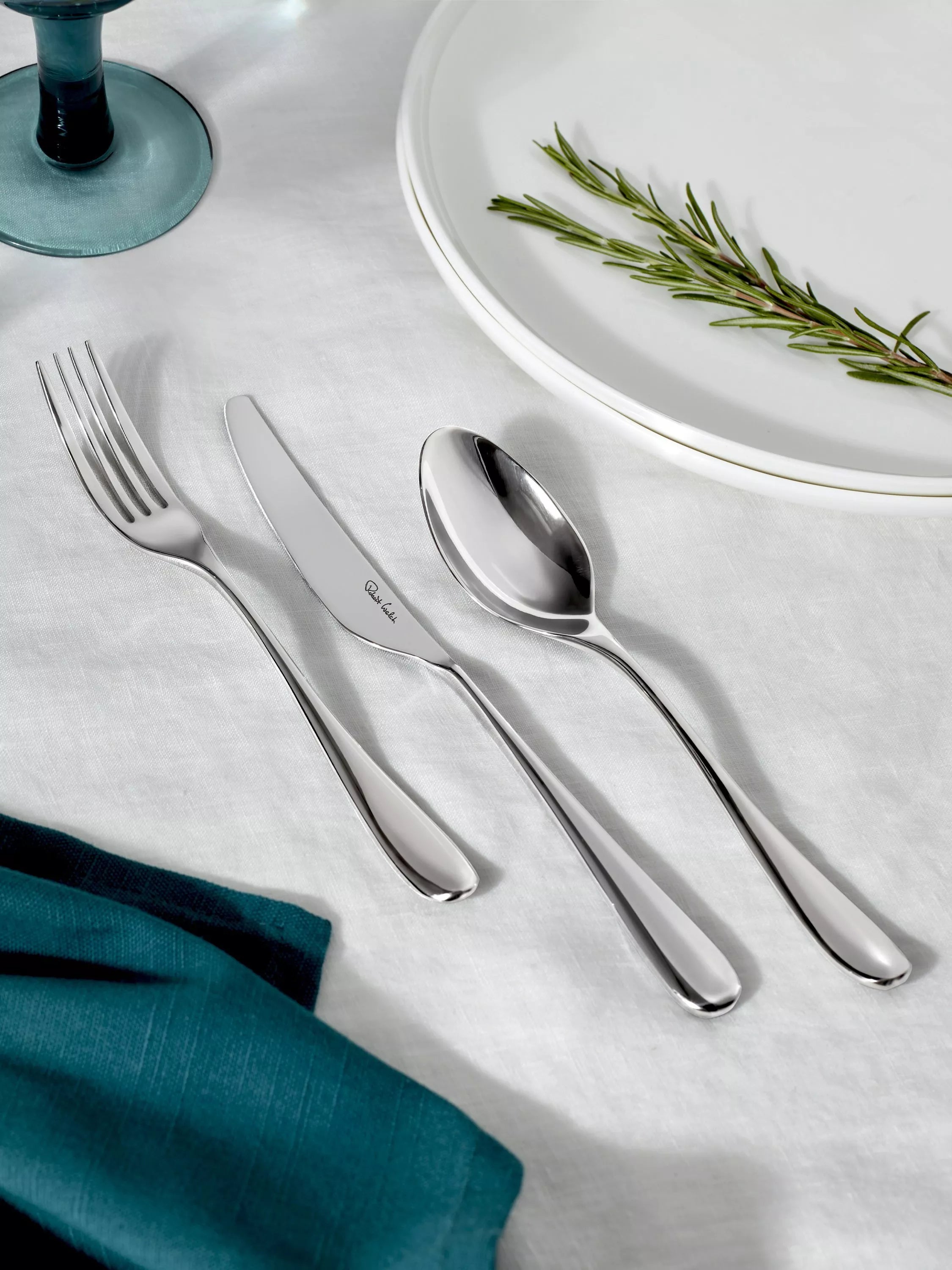 Robert Welch Arden Bright cutlery set 44-piece, UK version