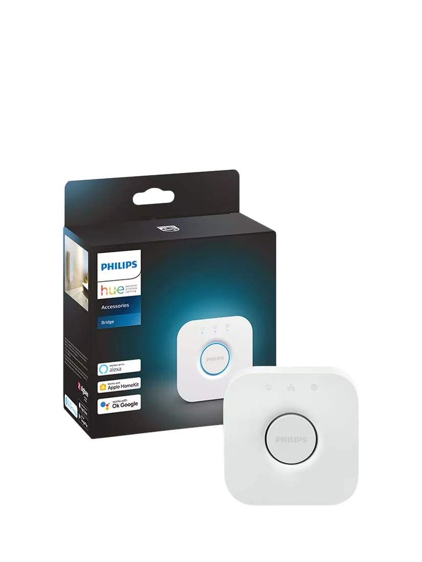 Philips Hue Bridge smart lighting hub, imported from the UK