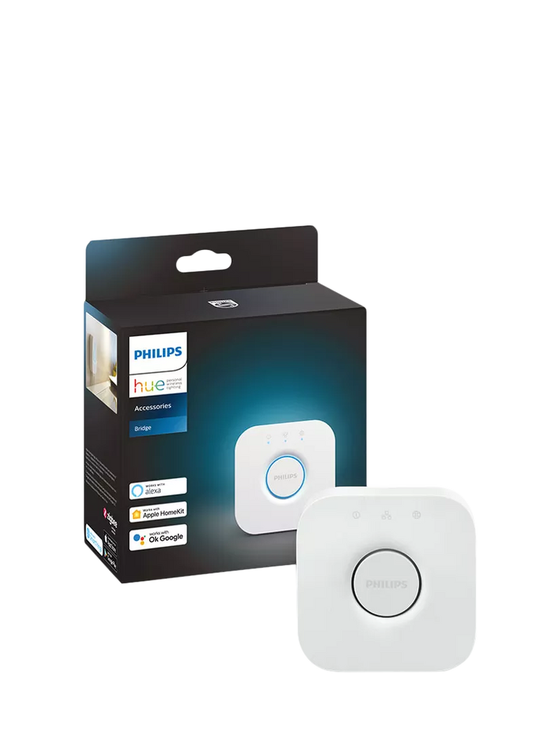 Philips Hue Bridge smart lighting hub, imported from the UK