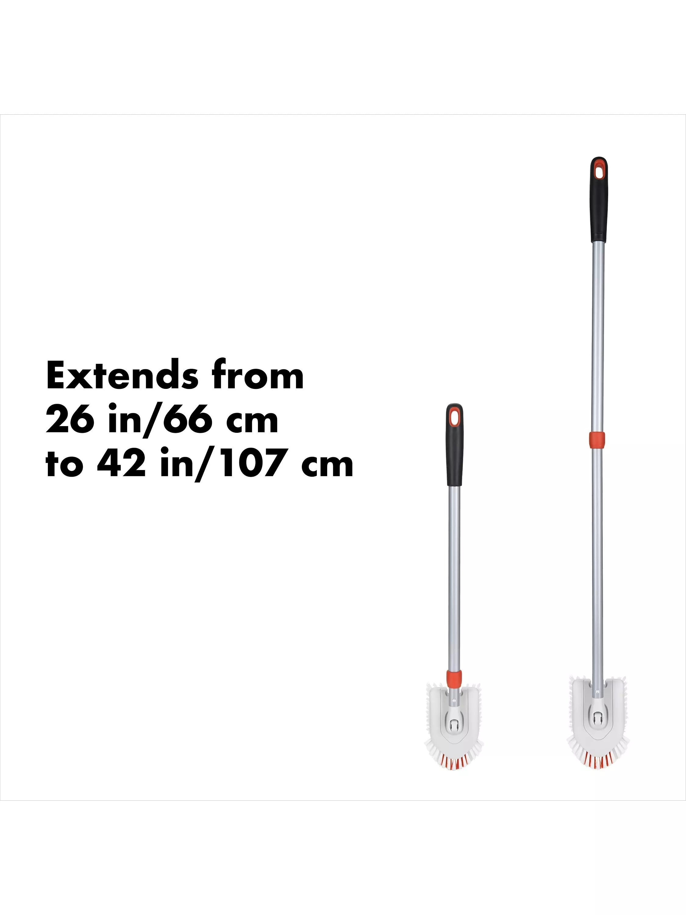 OXO Good Grips Extending Tub and Tile Brush, imported from the UK
