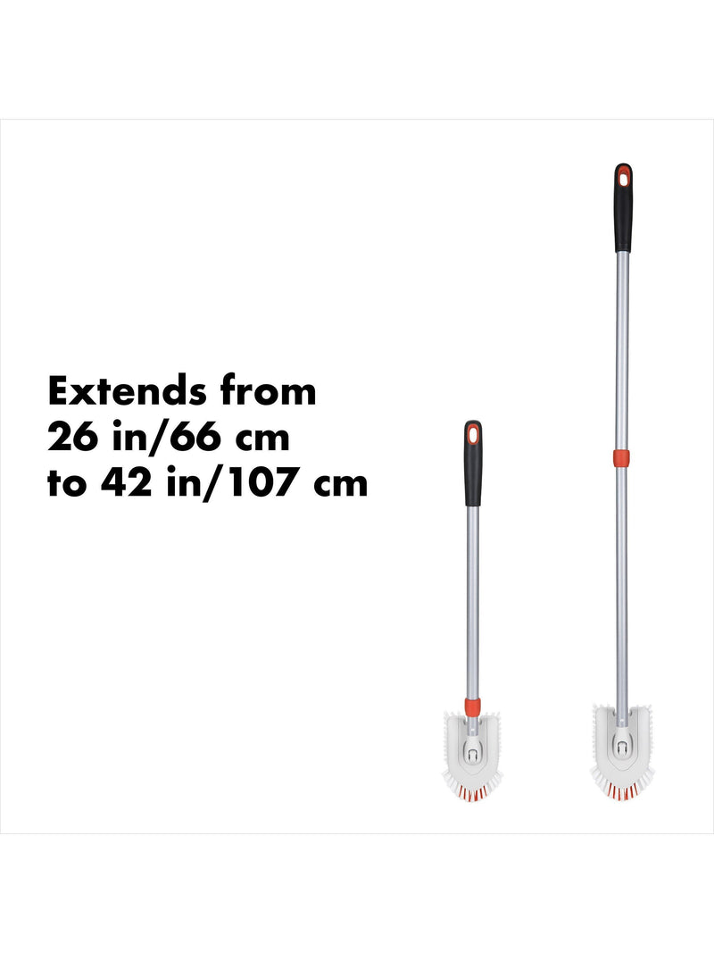 OXO Good Grips Extending Tub and Tile Brush, imported from the UK