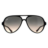 Ray-Ban Cats 5000 4125 black gradient sunglasses, UK version