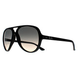 Ray-Ban Cats 5000 4125 black gradient sunglasses, UK version