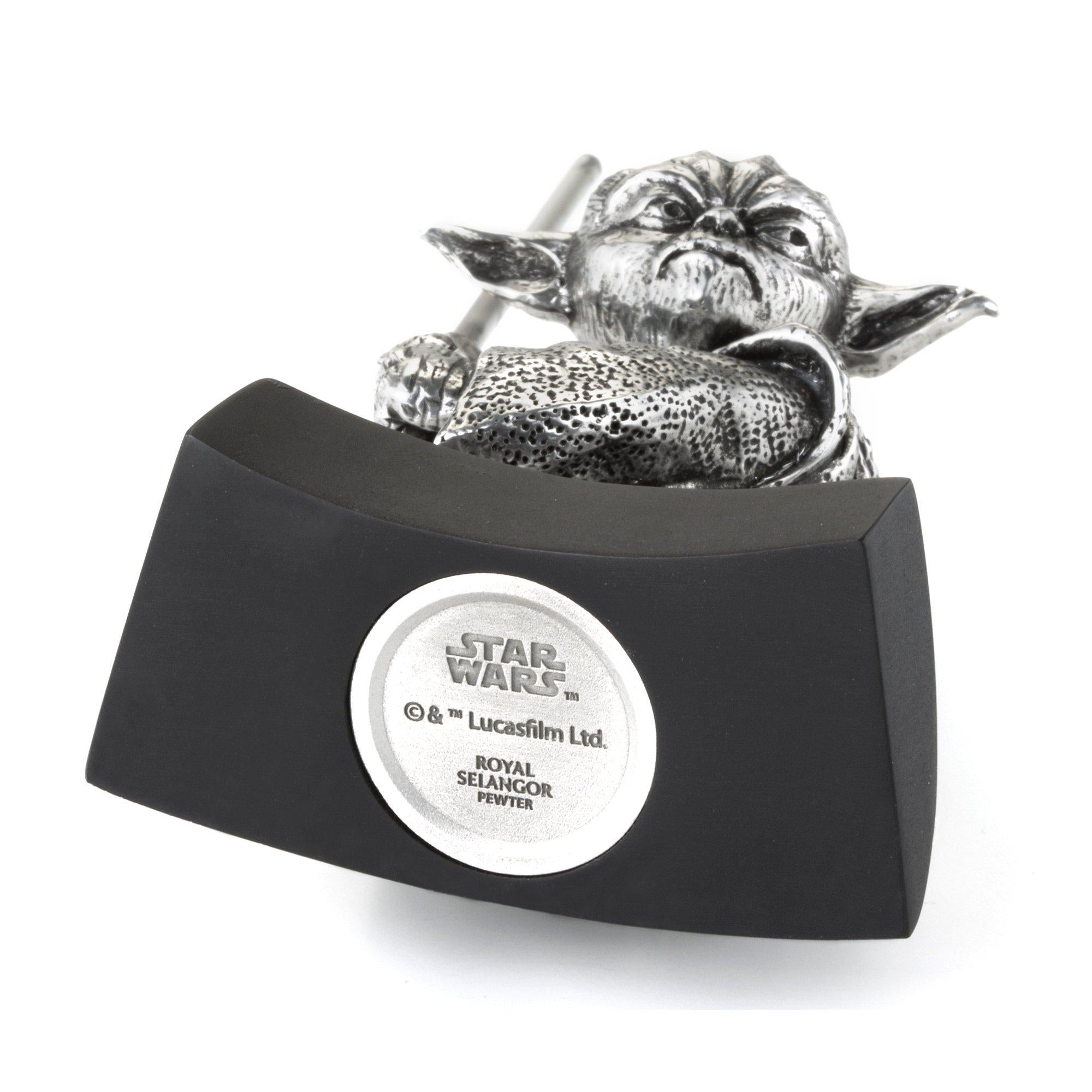 Royal Selangor Star Wars Yoda pewter figurine - British product