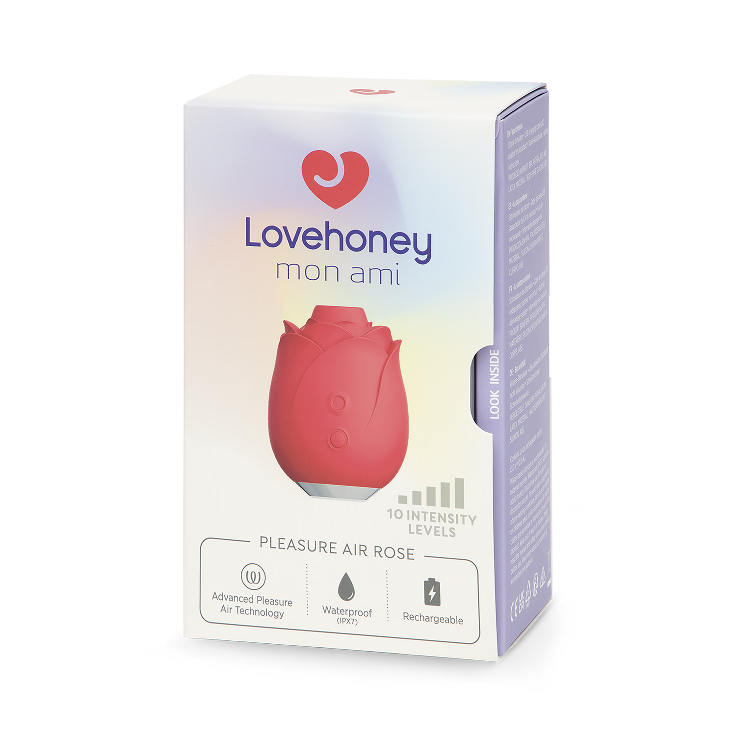 Lovehoney mon ami Pleasure Air Rose stimulator - British product