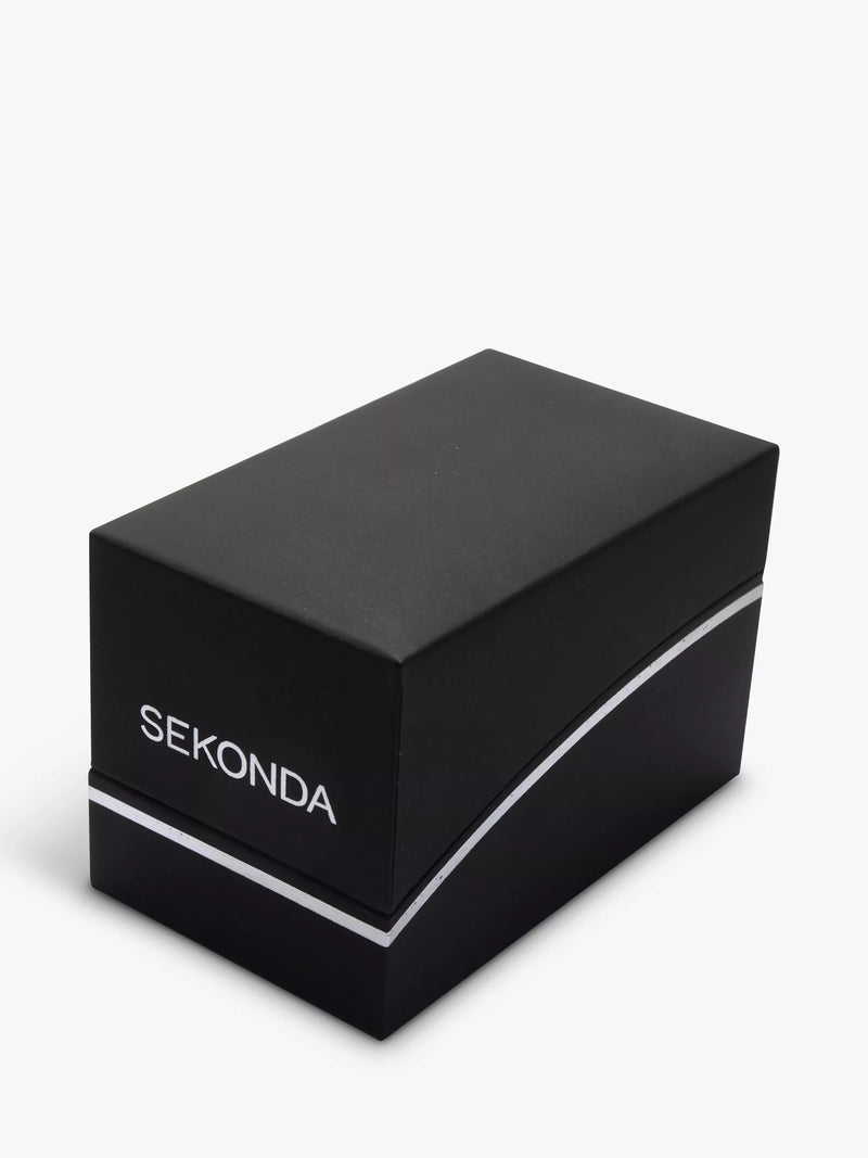 Sekonda women's diamante bracelet watch gold stainless steel, imported from the UK