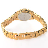 Sekonda women's diamante bracelet watch gold stainless steel, imported from the UK