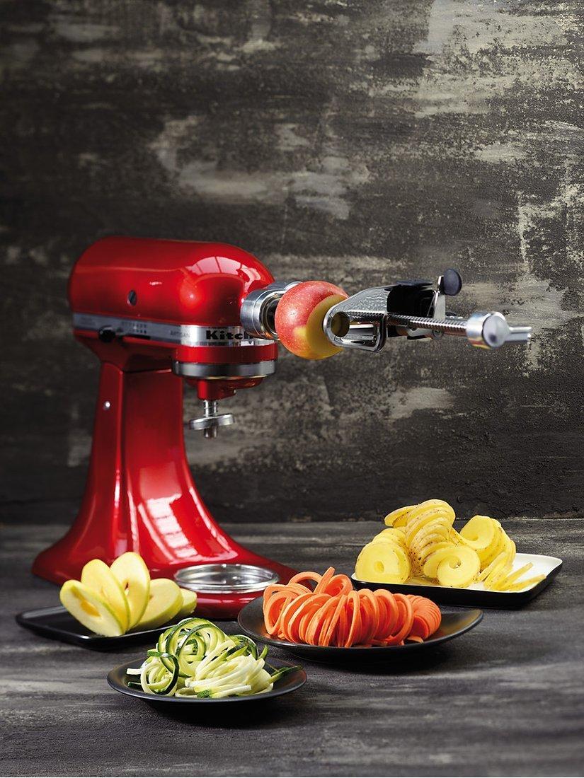KitchenAid 5KSM1APC spiralizer with peel core and slice - British product