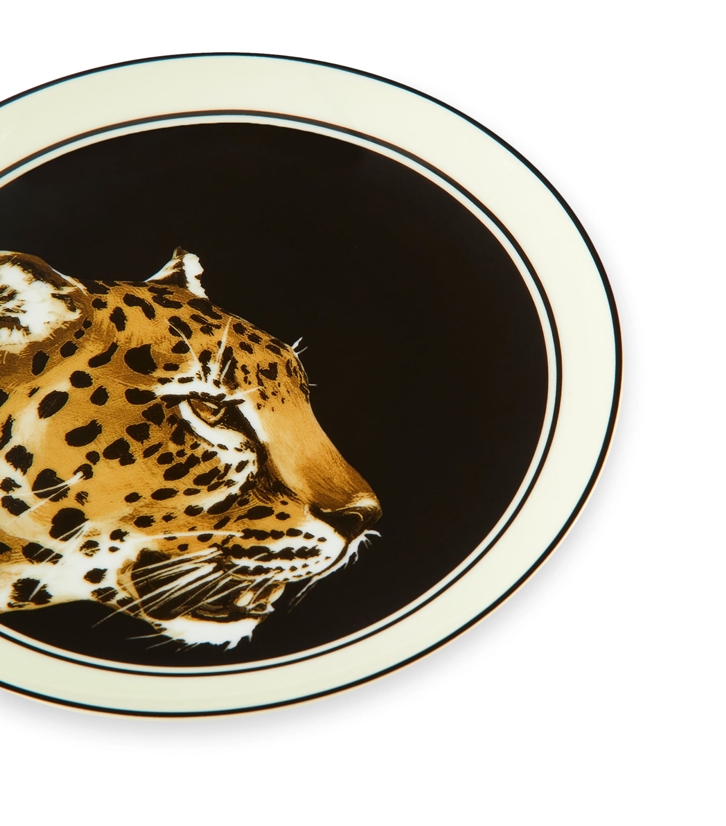 Dolce&Gabbana leopard print bread plates set of two 17cm - British product