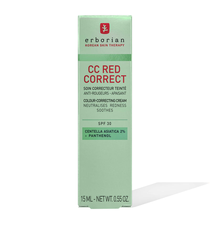 Erborian redness-correcting CC cream with SPF 30 in 15ml tube - British product